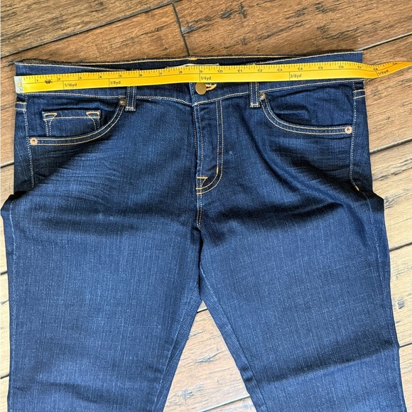 J Brand Women's Deep Indigo Skinny Jeans size 31 - Picture 4 of 14